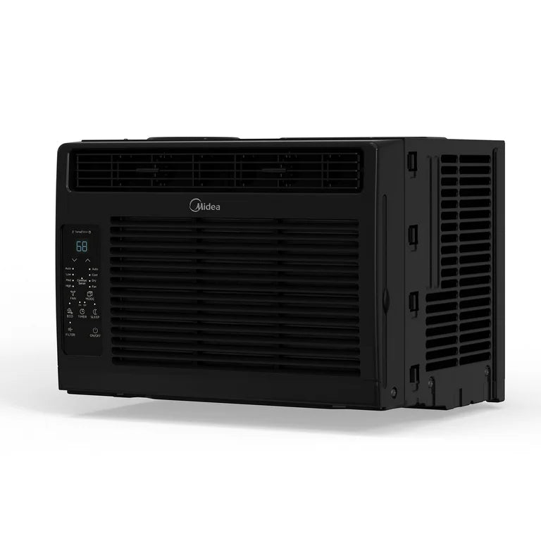 Midea 5,000 BTU 150 Sq ft Window Air Conditioner with Remote, Black